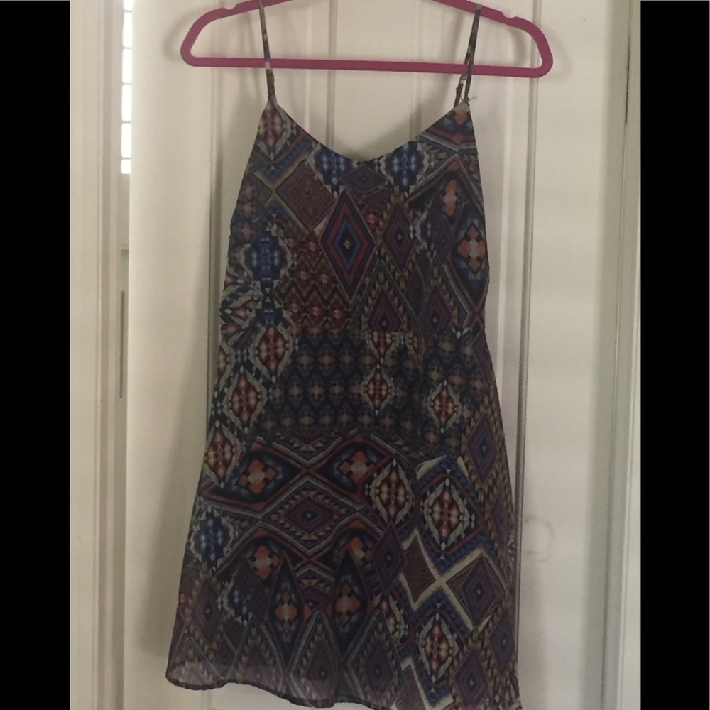 Tribal print sundress.